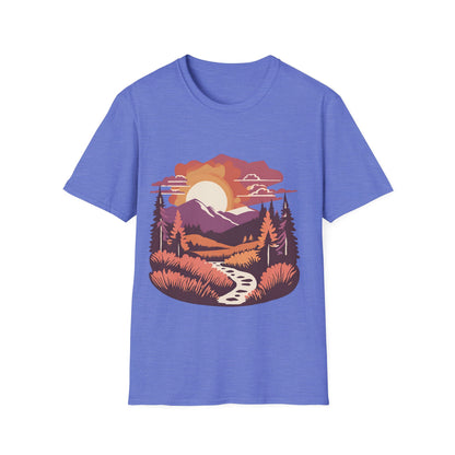Hiking and Mountain View  - T Shirt