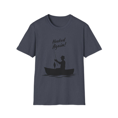 Hooked Again Fishing Summer - T Shirt