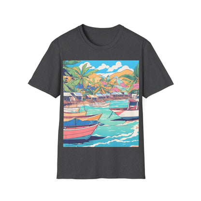 Sunny Day Harbour - T Shirt