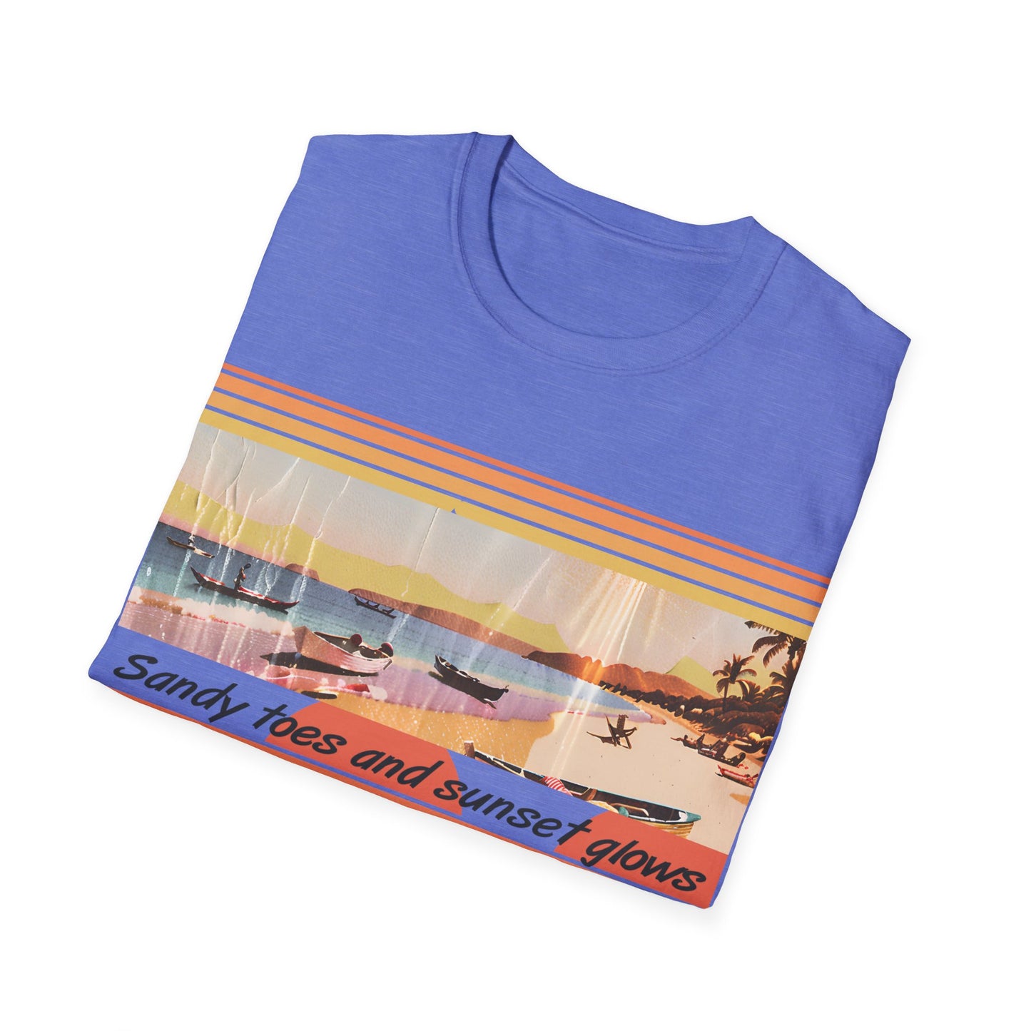 Sandy Toes and Sunset Glows - T Shirt