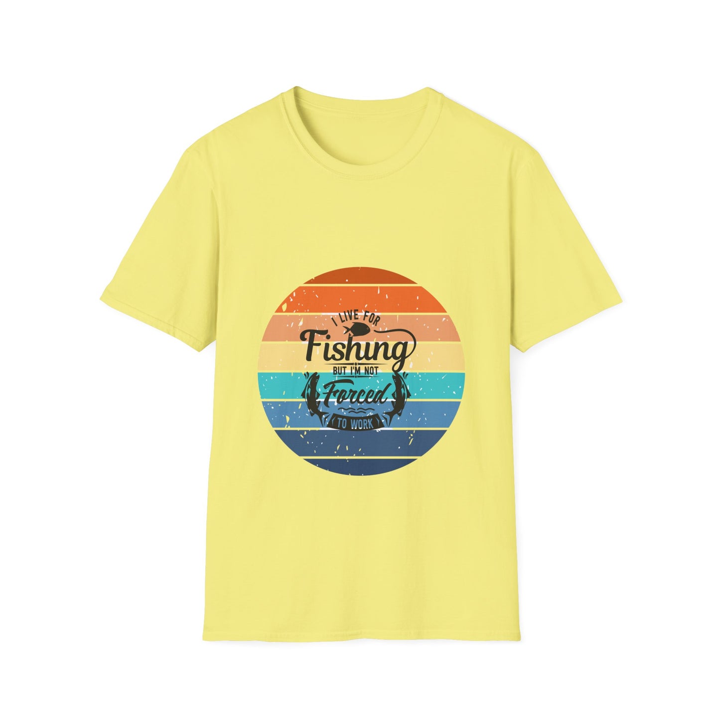 I live for Fishing Summer - T Shirt