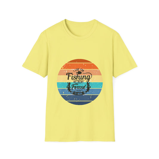 I live for Fishing Summer - T Shirt