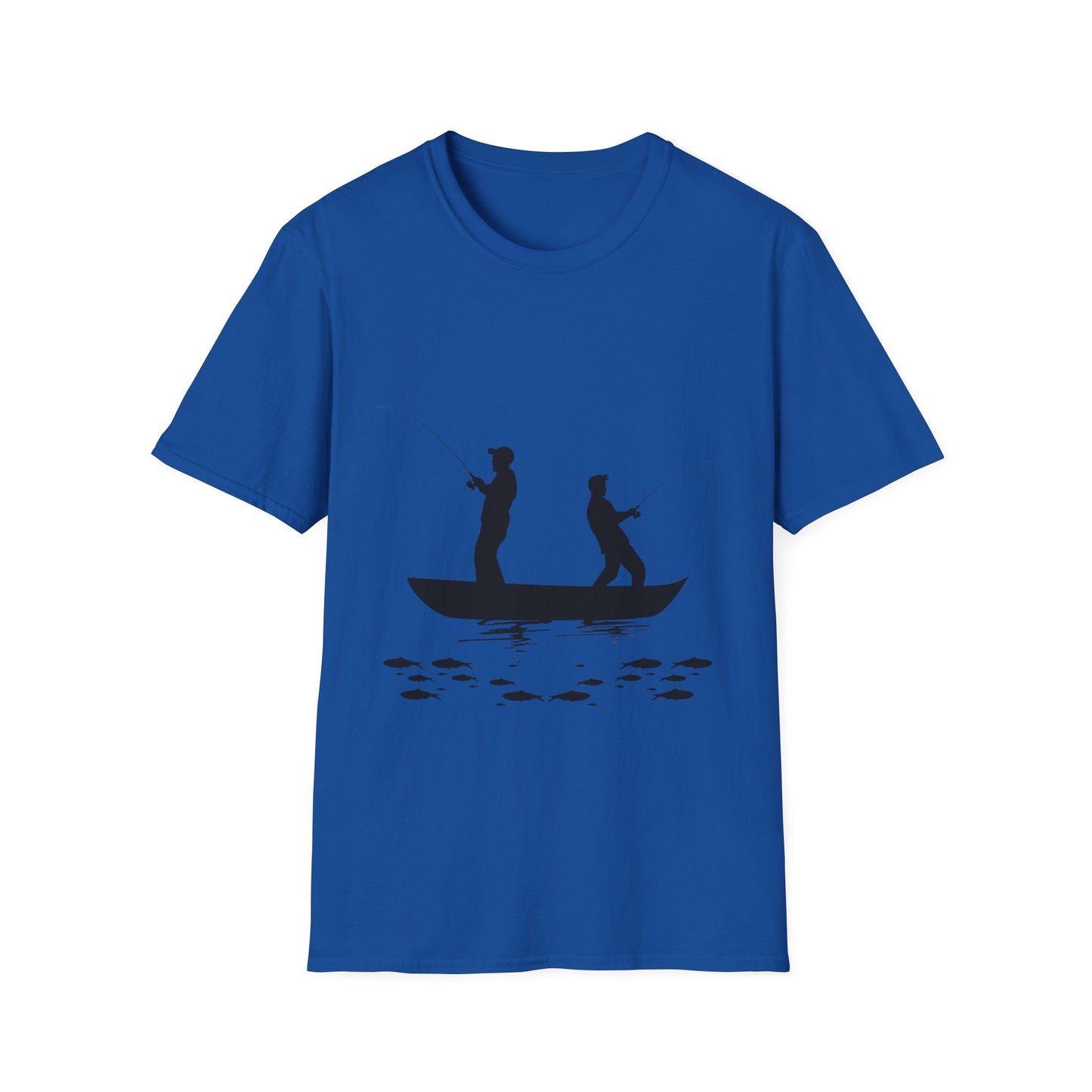 Two Men Fishing Summer - T Shirt