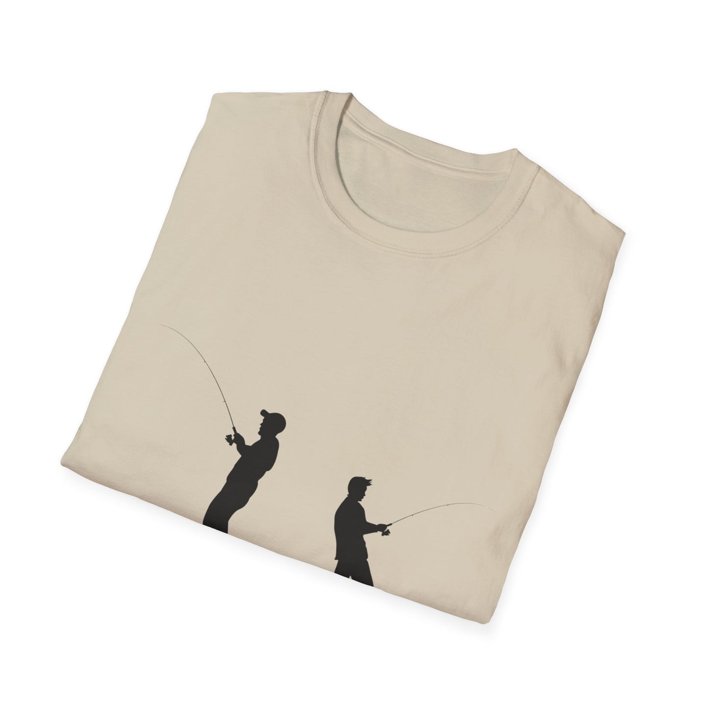 Two Men Fishing Summer - T Shirt