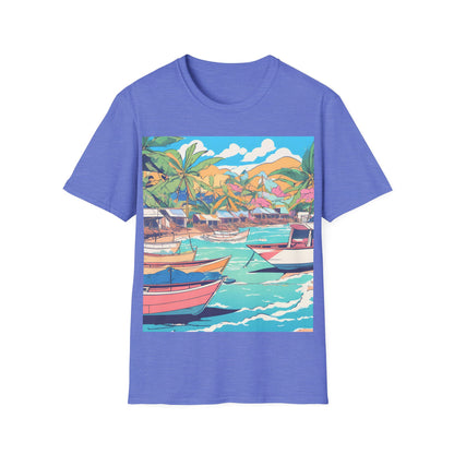 Sunny Day Harbour - T Shirt