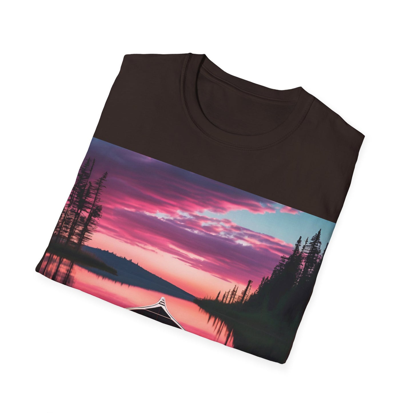 Canoe in Canvas Summer - T Shirt