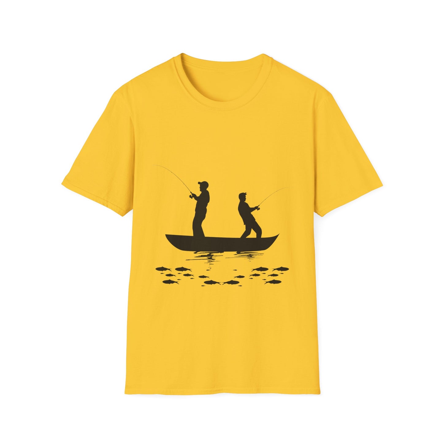 Two Men Fishing Summer - T Shirt