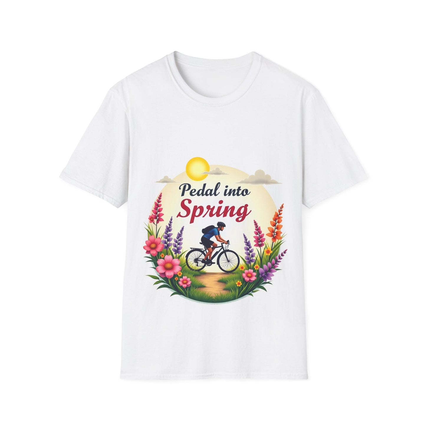 Pedal into Spring T-Shirt