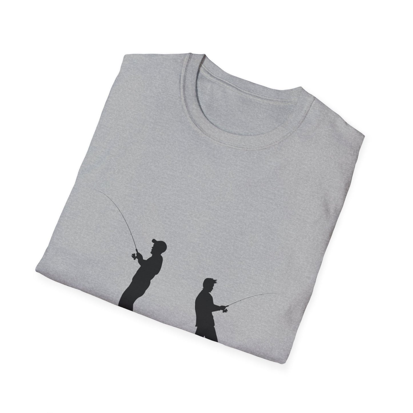 Two Men Fishing Summer - T Shirt