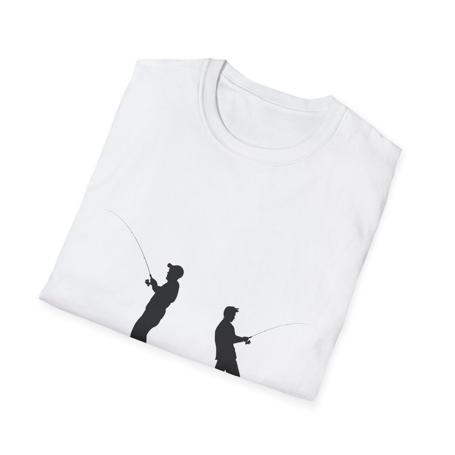 Two Men Fishing Summer - T Shirt