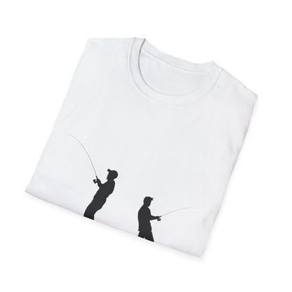 Two Men Fishing Summer - T Shirt