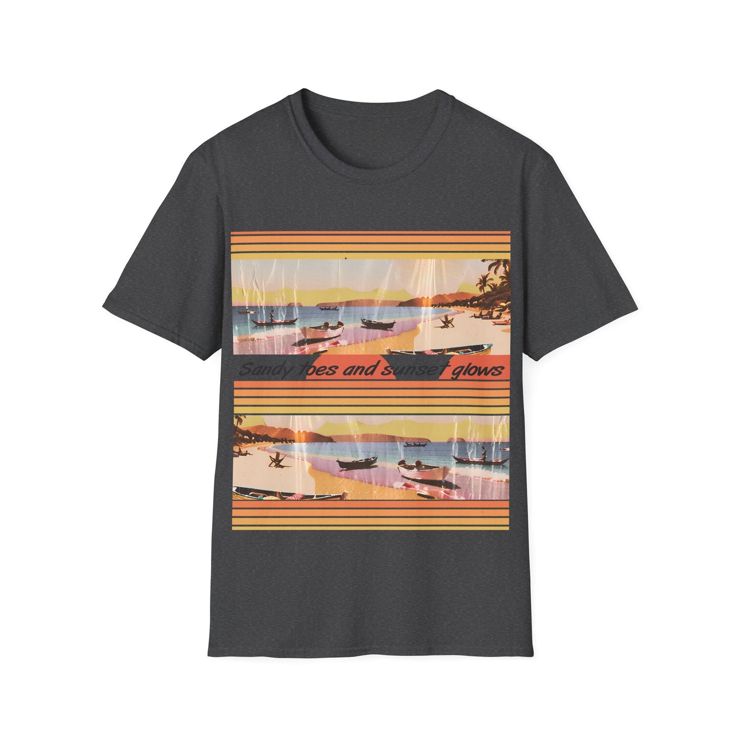 Sandy Toes and Sunset Glows - T Shirt