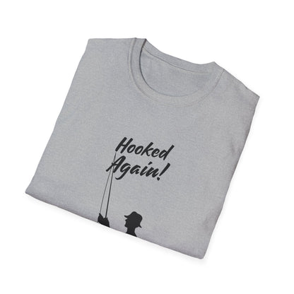 Hooked Again Fishing Summer - T Shirt