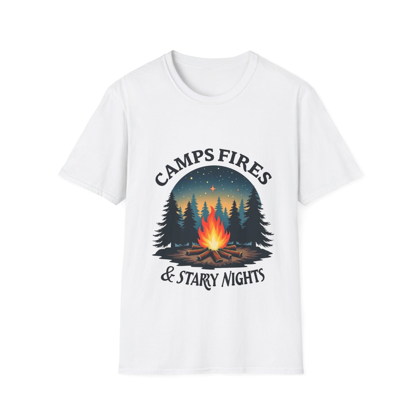 Campfires and Starry Nights T Shirt