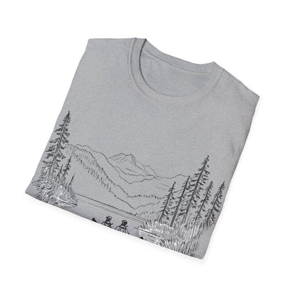 Canoeing Paddle Time - T Shirt
