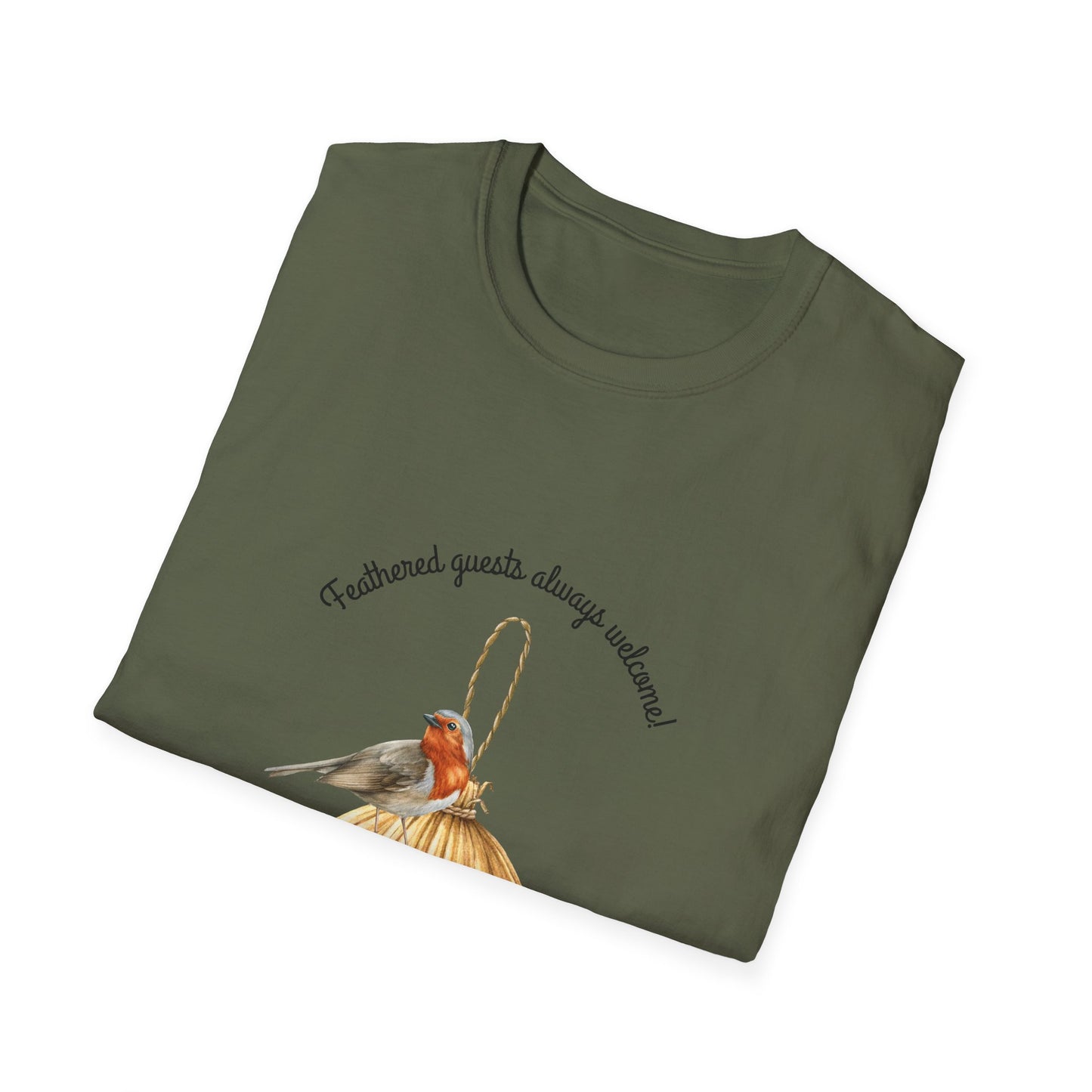Feathered Guest Always Welcome- T Shirt