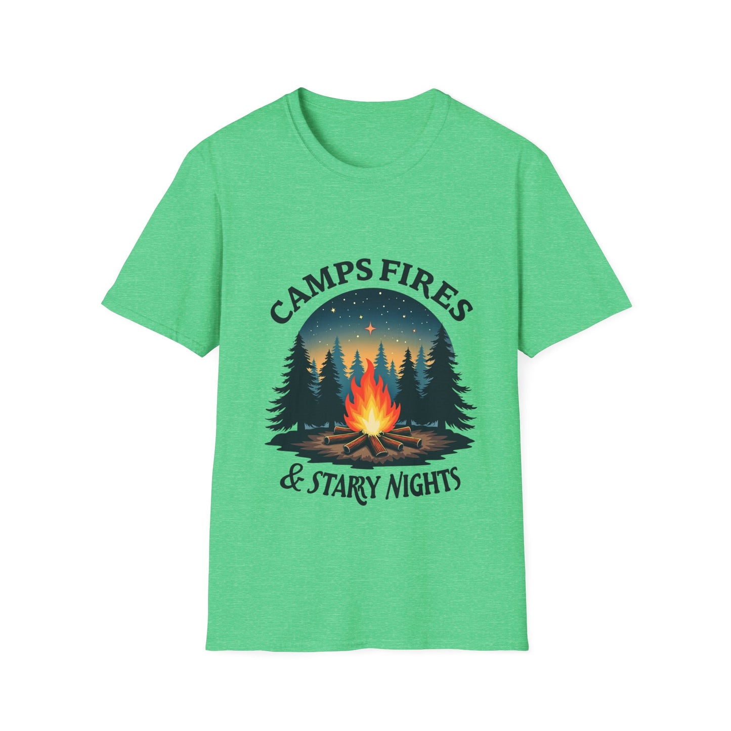 Campfires and Starry Nights T Shirt