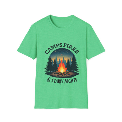 Campfires and Starry Nights T Shirt