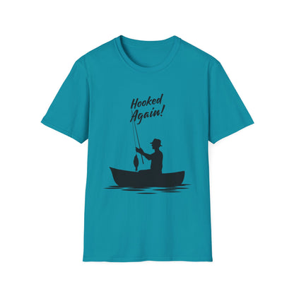 Hooked Again Fishing Summer - T Shirt