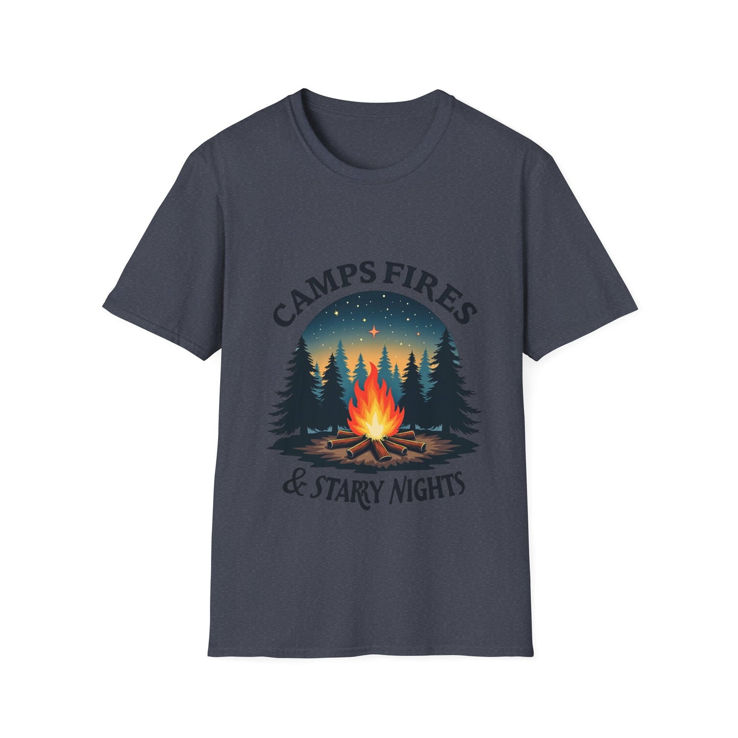 Campfires and Starry Nights T Shirt