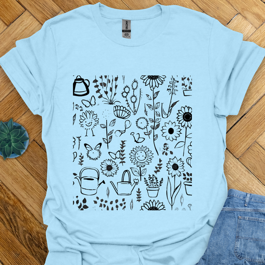 Garden Sketch T-Shirt