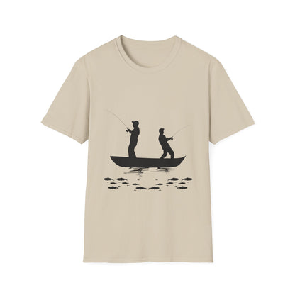 Two Men Fishing Summer - T Shirt