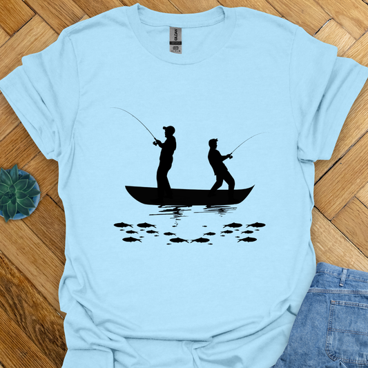 Two Men Fishing T-Shirt