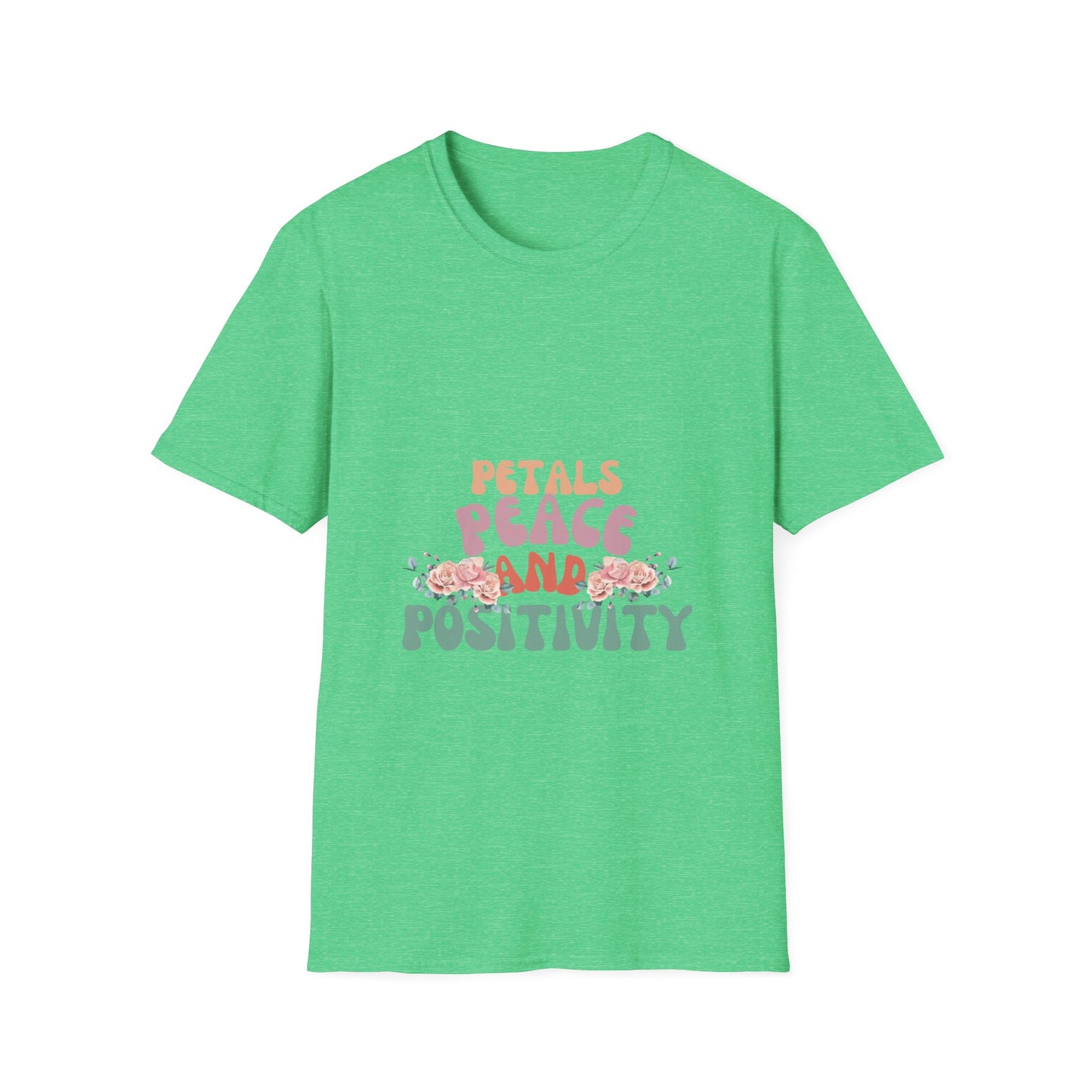 Petals Peace and Positivity T Shirt