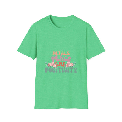 Petals Peace and Positivity T Shirt