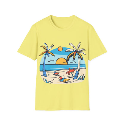 Beech Vibes Summer T Shirt