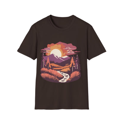 Hiking and Mountain View  - T Shirt