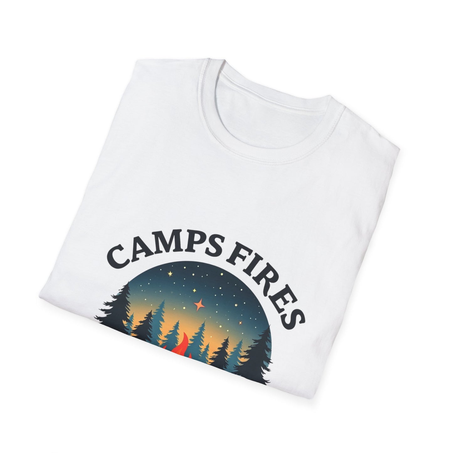 Campfires and Starry Nights T Shirt