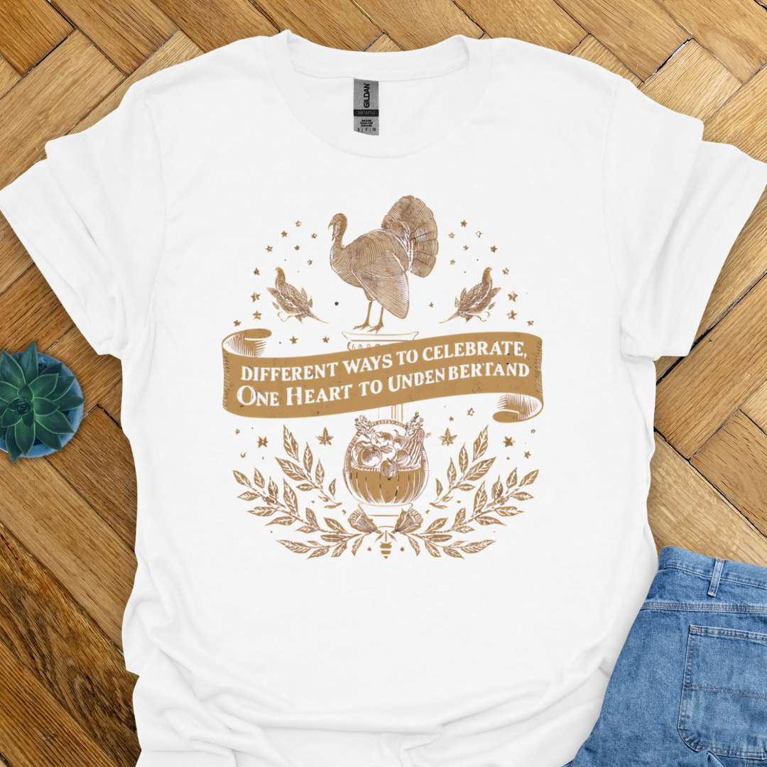 Celebrate with Heart T-Shirt