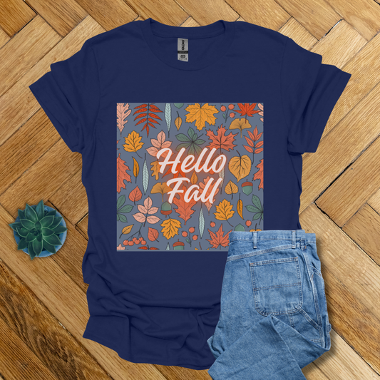 Hello Fall Seasonal  - T Shirt