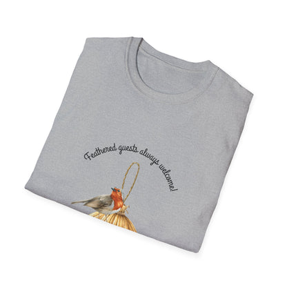 Feathered Guest Always Welcome- T Shirt