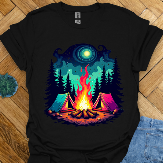 Camping in Spring T shirt