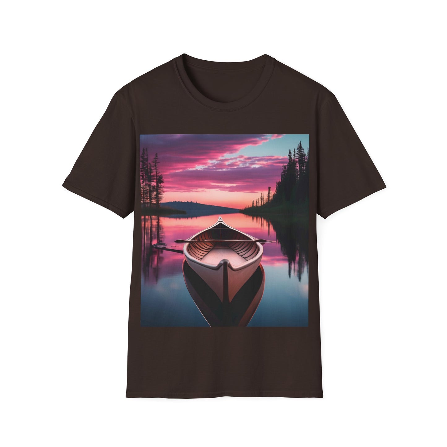Canoe in Canvas Summer - T Shirt