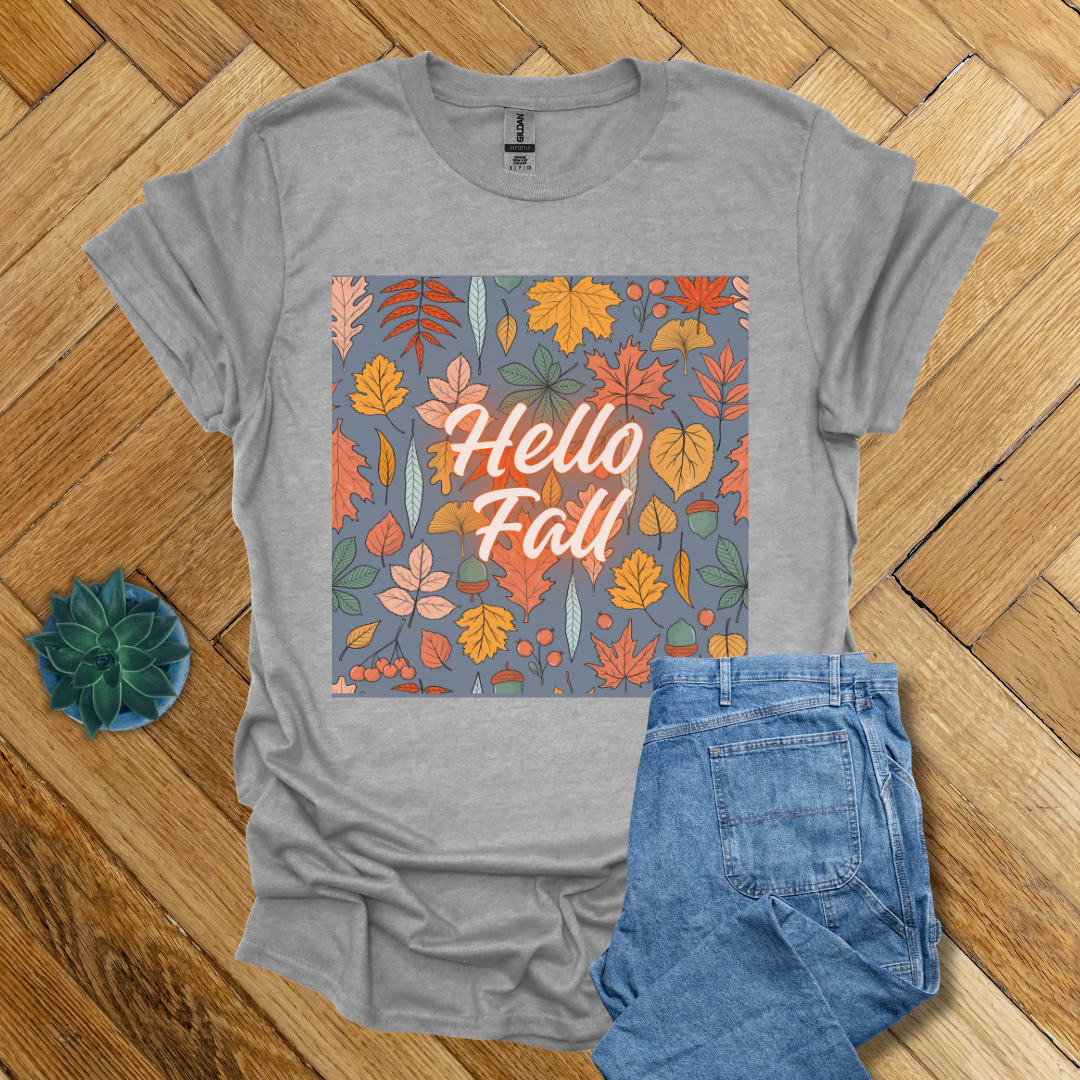 Hello Fall Seasonal  - T Shirt