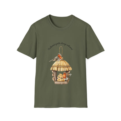 Feathered Guest Always Welcome- T Shirt