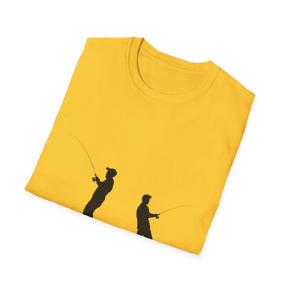Two Men Fishing Summer - T Shirt