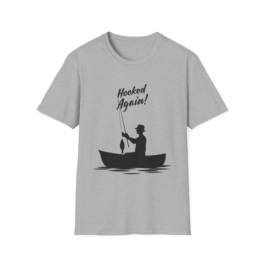 Hooked Again Fishing Summer - T Shirt