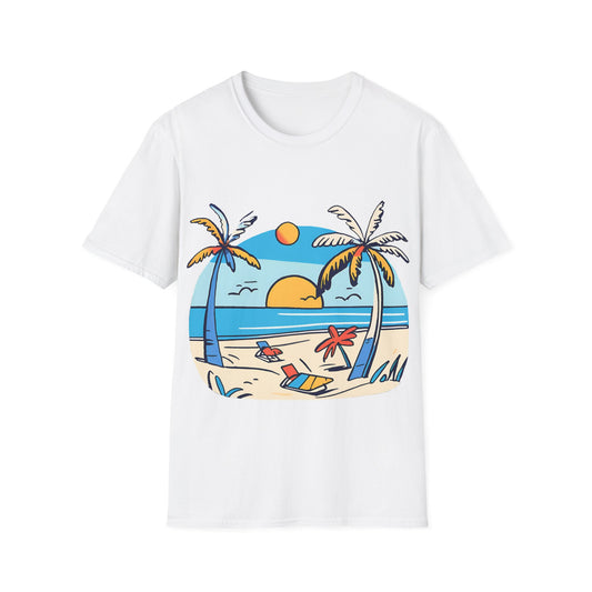 Beech Vibes Summer T Shirt