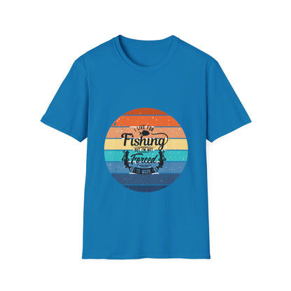 I live for Fishing Summer - T Shirt