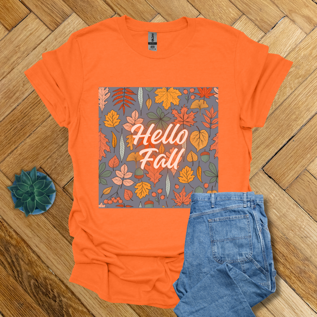 Hello Fall Seasonal  - T Shirt