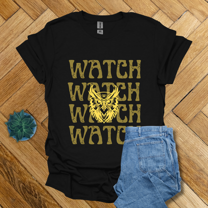 Watch Owl Halloween - T Shirt