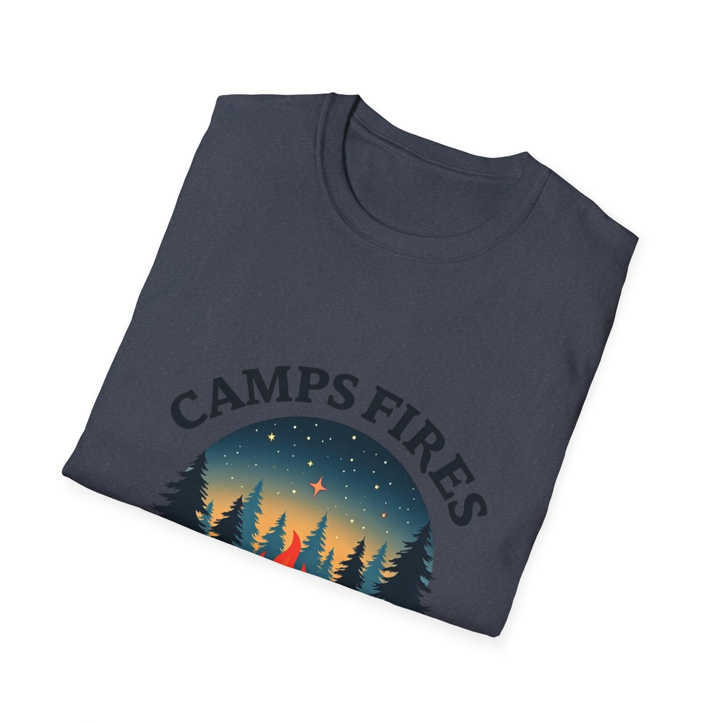 Campfires and Starry Nights T Shirt