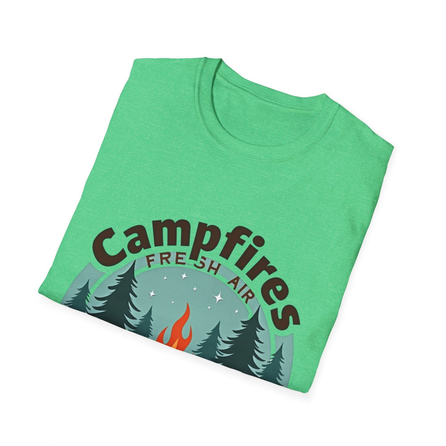 Campfires Starry Nights T-Shirt