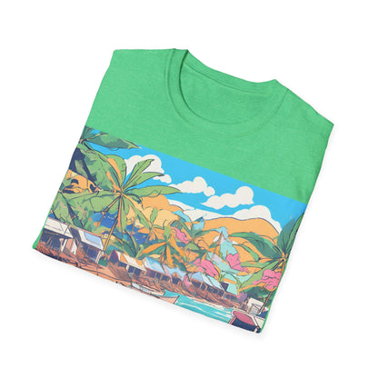 Sunny Day Harbour - T Shirt