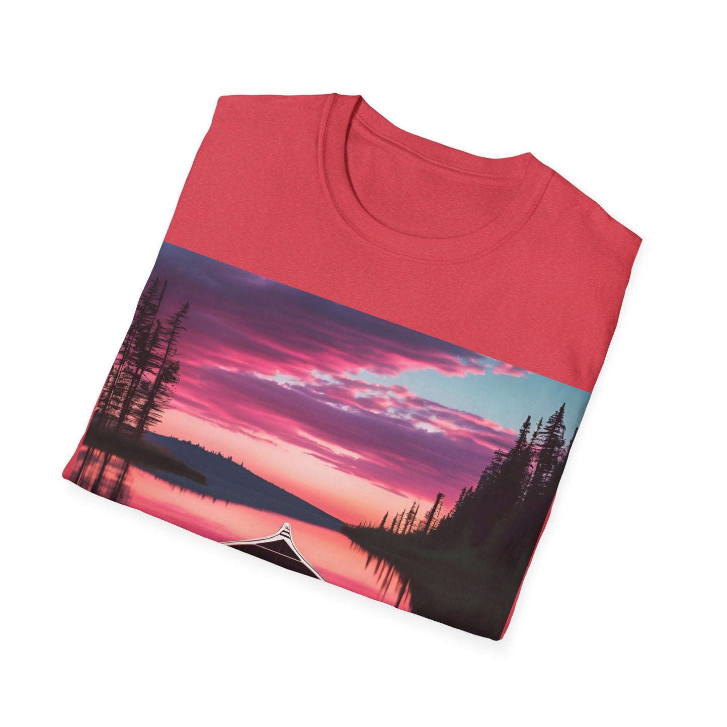 Canoe in Canvas Summer - T Shirt