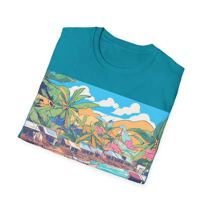 Sunny Day Harbour - T Shirt